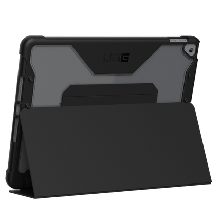 UAG Plyo Apple iPad (10.2") (9th/8th/7th Gen) Folio Rugged Case - Black/Ice (121912174043), DROP+ Military Standard - GR Phones