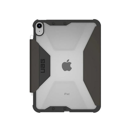 UAG Plyo Apple iPad 11th (A16) / 10th Gen Folio Rugged Case - Black/Ice (123392114043), DROP+ Military Standard, Raised Screen Surround - GR Phones