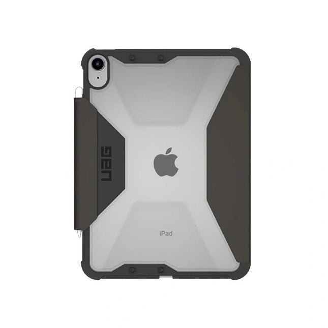 UAG Plyo Apple iPad 11th (A16) / 10th Gen Folio Rugged Case - Black/Ice (123392114043), DROP+ Military Standard, Raised Screen Surround - GR Phones
