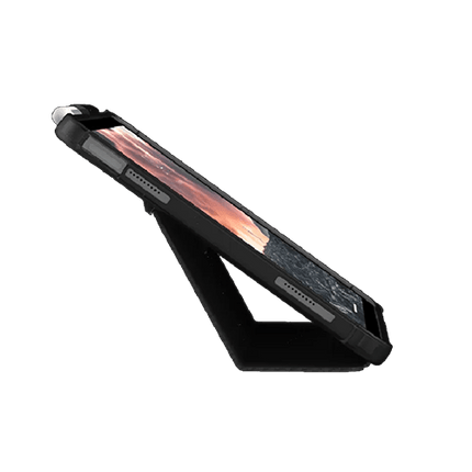 UAG Plyo Apple iPad 11th (A16) / 10th Gen Folio Rugged Case - Black/Ice (123392114043), DROP+ Military Standard, Raised Screen Surround - GR Phones