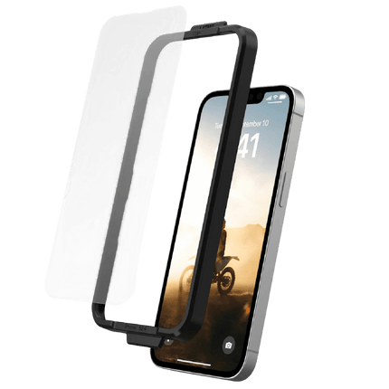 UAG Shield iPhone 16E (6.1") Tempered Glass Screen Protector - Clear (14437311NA), Antimicrobial, Scratch Resistant, Anti - Fingerprint - GR Phones
