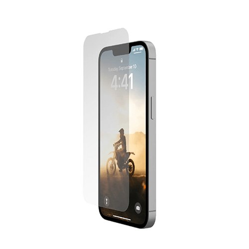 UAG Shield iPhone 16E (6.1") Tempered Glass Screen Protector - Clear (14437311NA), Antimicrobial, Scratch Resistant, Anti - Fingerprint - GR Phones