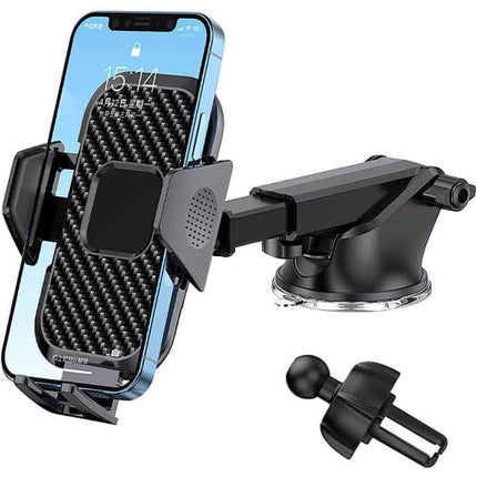 Universal 360 Rotatable Strong Suction Extendable Arm Car Dashboard Holder For Mobile Phone - GR Phones