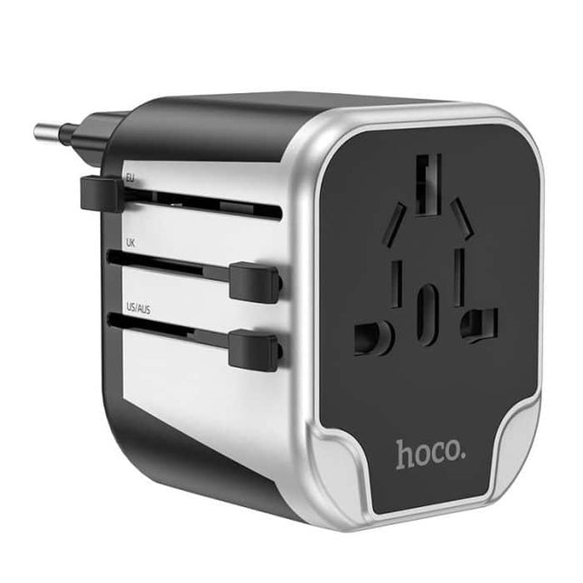 Universal Rotation Dual USB Charger Travel Adapter AC5 - GR Phones