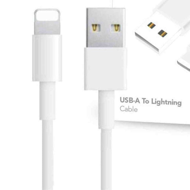 USB - A To Lightning Fast Charging Cable (1m) - GR Phones