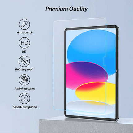 USP Apple iPad (A16) / Apple iPad (10.9") (10th Gen) Tempered Glass Screen Protector : Full Coverage, 9H Hardness, Bubble - free, Anti - fingerprint - GR Phones