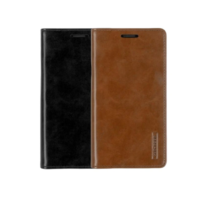 Goospery Mercury Blue Moon FLIP Wallet Leather Case For iPhone XS Max